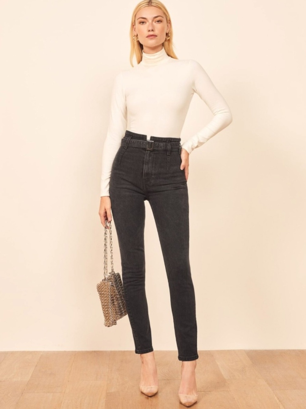 Reformation Kayo High & Skinny Jeans